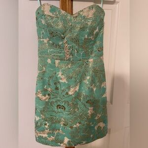 Milly of New York Vintage Brocade Dress Size 0